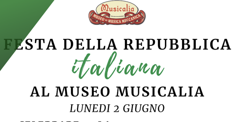 Visite al Museo Musicalia per la Festa della Repubblica